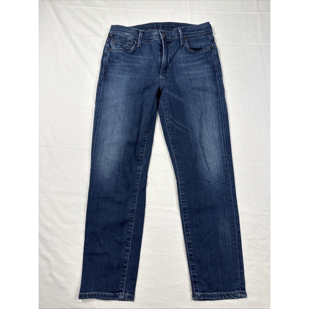 JEANS ROCKET CROP SKINNY Anthropologie WOMEN 29 C of H the rocket crop high rise